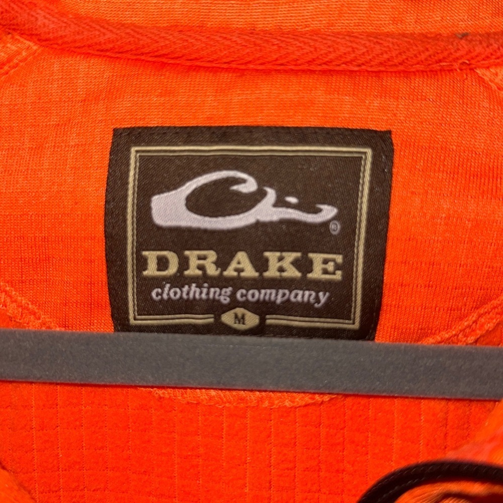 Drake Clemson Quarter Zip Pullover Medium - Picture 5 of 5